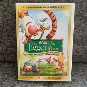 Disney The Tigger Movie 10th Anniversary Edition - Yellow and Green